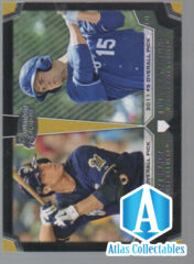 2012 Bowman Draft Dual Top 10 Picks #TP-BS Ryan Braun/Bubba Starling